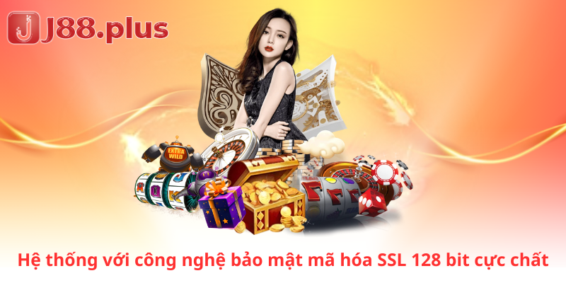 Hệ thống với công nghệ bảo mật mã hóa SSL 128 bit cực chất